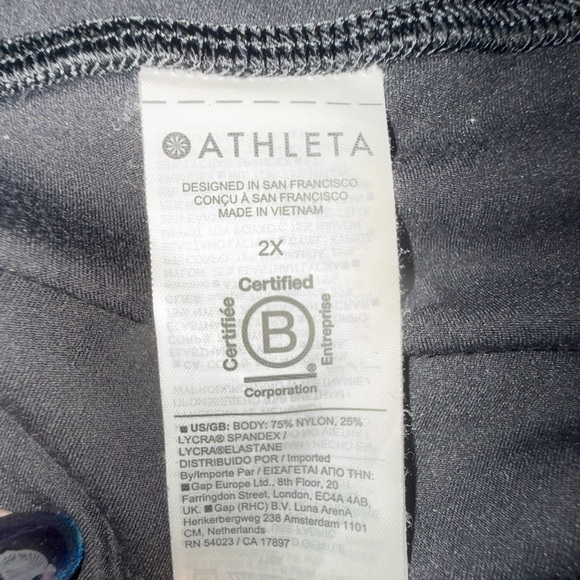 ATHLETA Elation Flare Pants - Black 2X - Picture 11 of 15